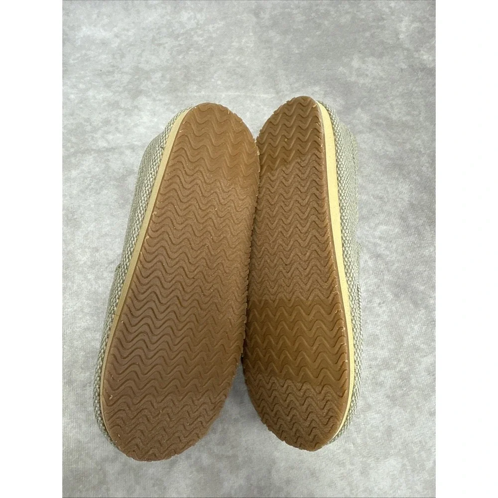 Children's Place Canvas Boys Loafers Toddler SZ-11 Beige Casual Slip-On